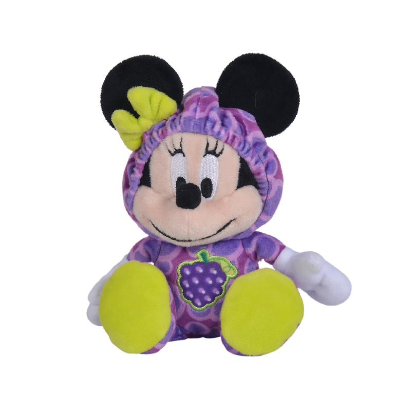  minnie souris peluche mûre violet 15 cm 